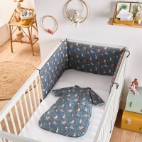 Бортик Для детской кроватки из велюра Hiver 180 x 40 см другие LA REDOUTE INTERIEURS  фото, kupilegko.ru